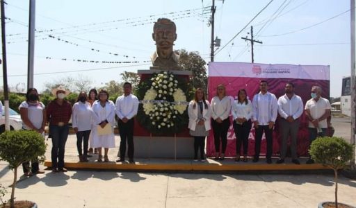 Conmemora Ayuntamiento aniversario luctuoso de Emiliano Zapata