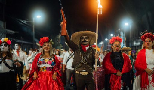 Emiliano Zapata lleva identidad de sus pueblos al Desfile de Catrinas estatal