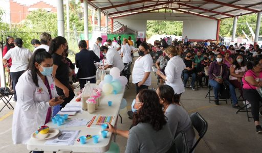 Conmemora Ayuntamiento de Emiliano Zapata «Mes Rosa» con mega Jornada de Salud Integral