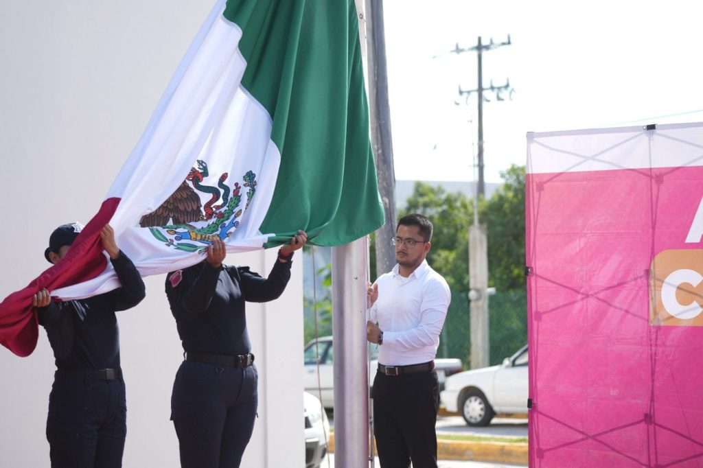 Conmemora Ayuntamiento de Emiliano Zapata aniversario de los Caídos en la Lucha por la Democracia en Tlatelolco