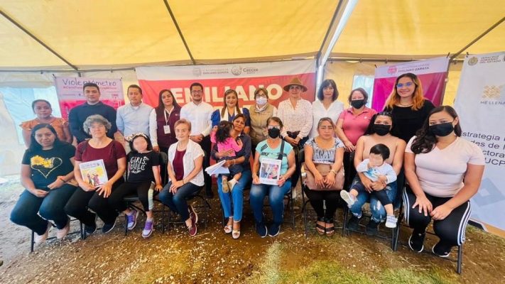 Crean en Emiliano Zapata primera Red de Mujeres Constructoras de la Paz